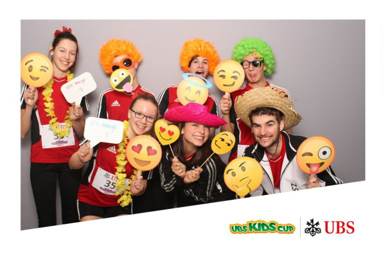 Jugi am Schweizerfinal des UBS Kids Cup Team